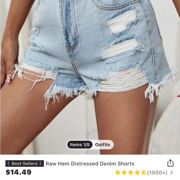 I bought these from shein and they fit too small. Brand new never worn - Picture 3 of 8